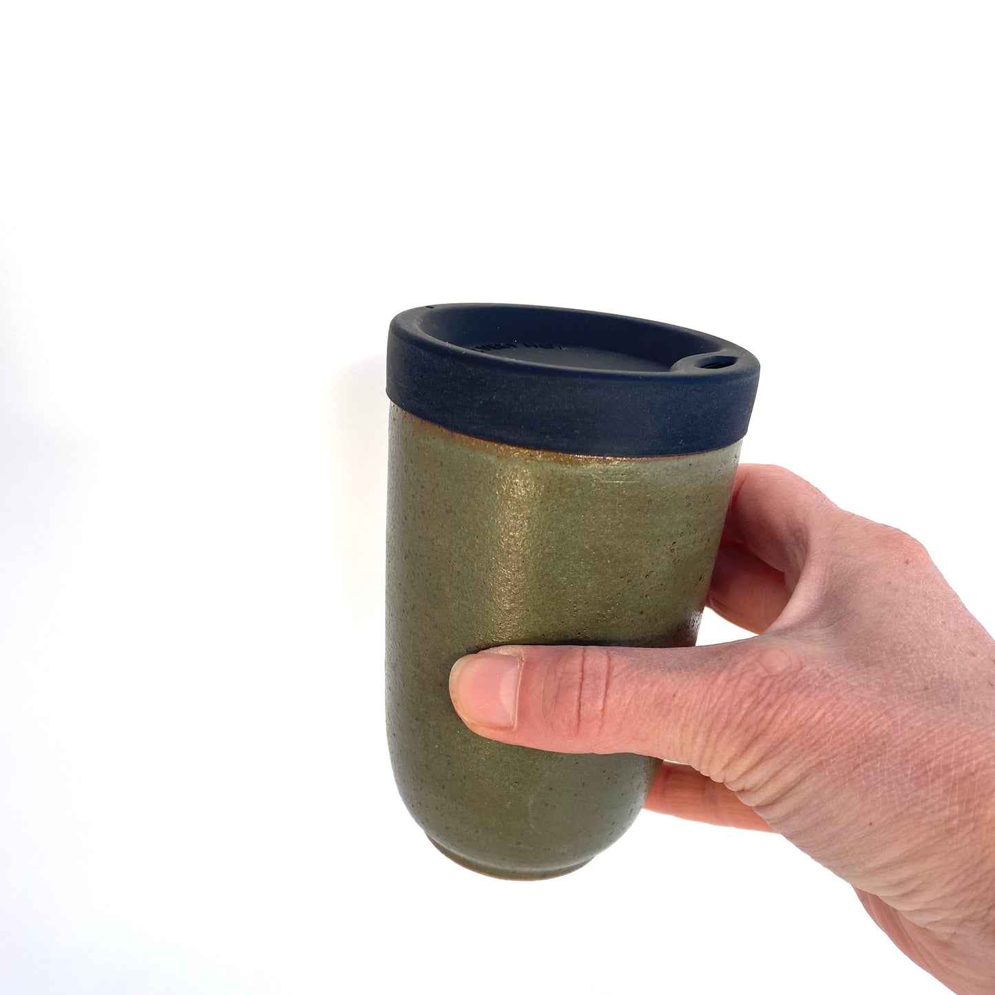 Olive Green Travel Tumbler