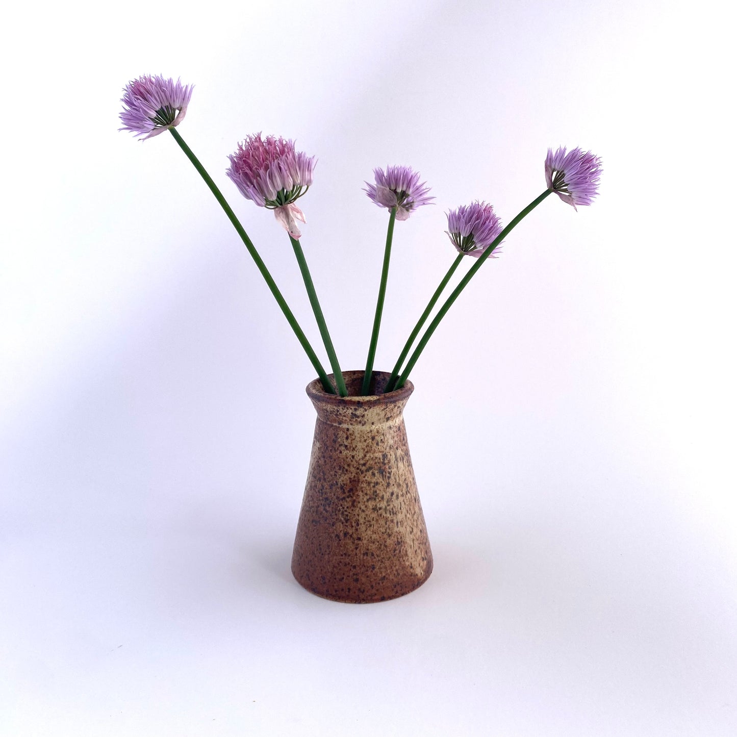 Small Flared Vase in Cinnamon