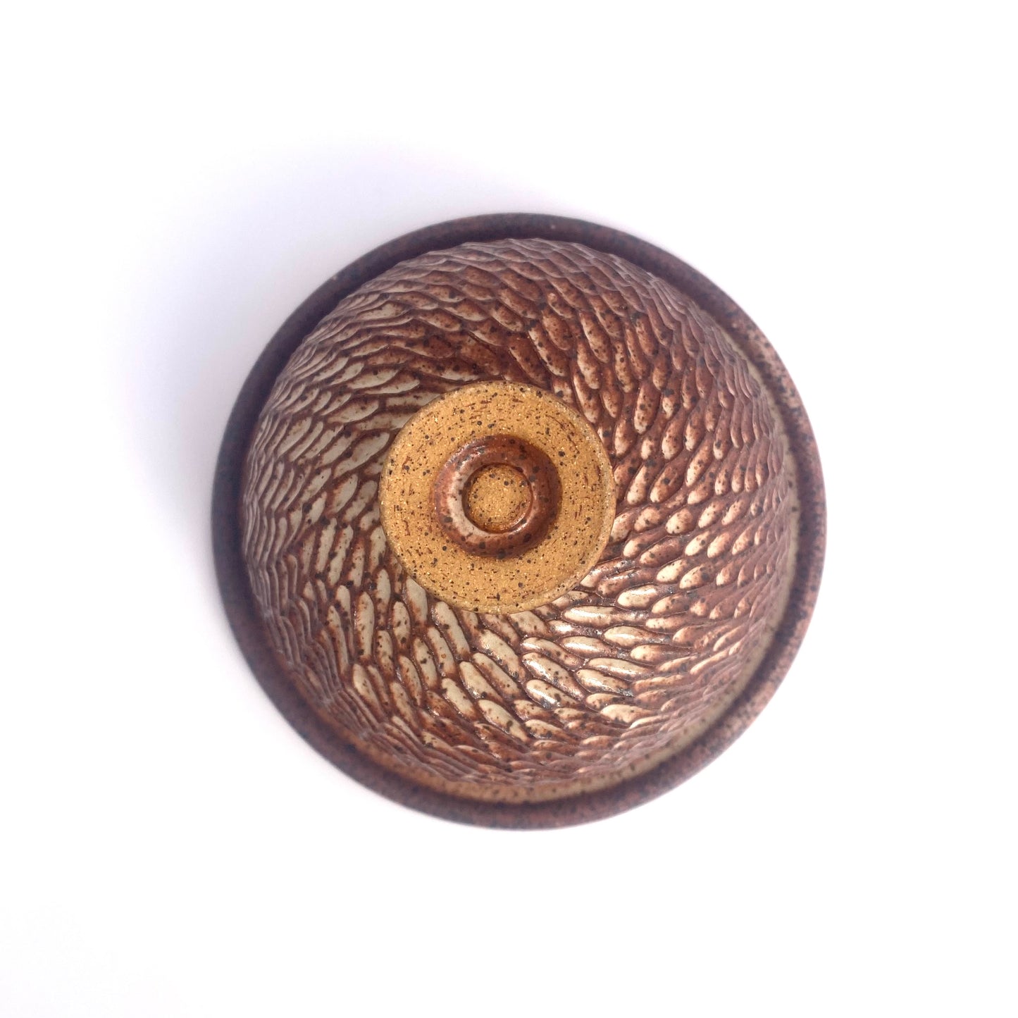 Rainstorm Butter Dish: Cinnamon
