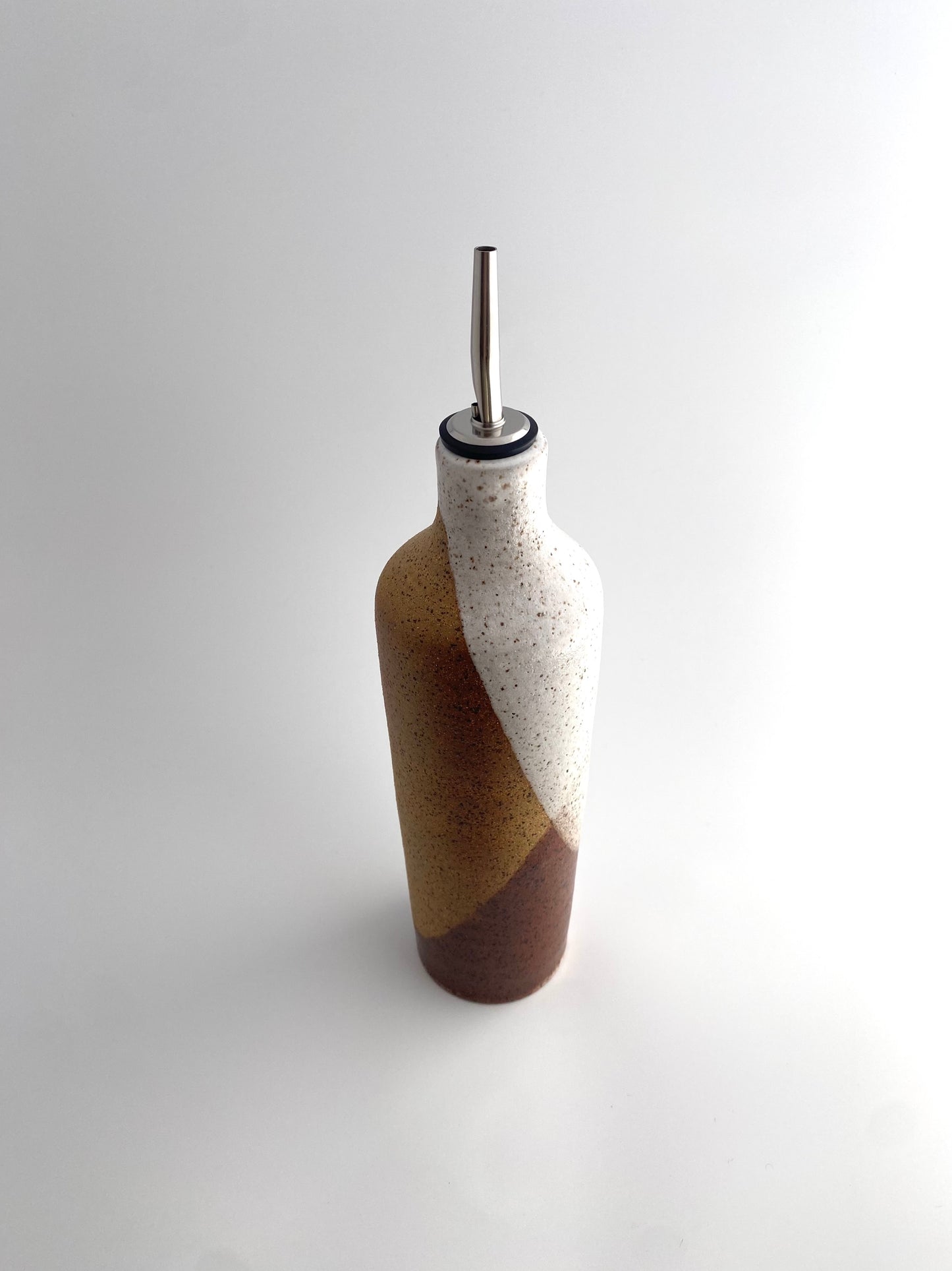 Speckled Desert Landscape Olive Oil Vessel