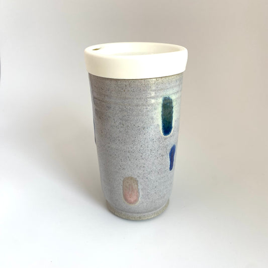 Polka Travel Tumbler: Tall