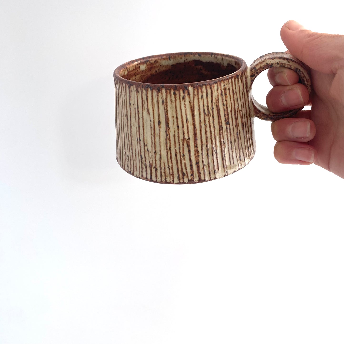 Cinnamon Bamboo High Ring Mug