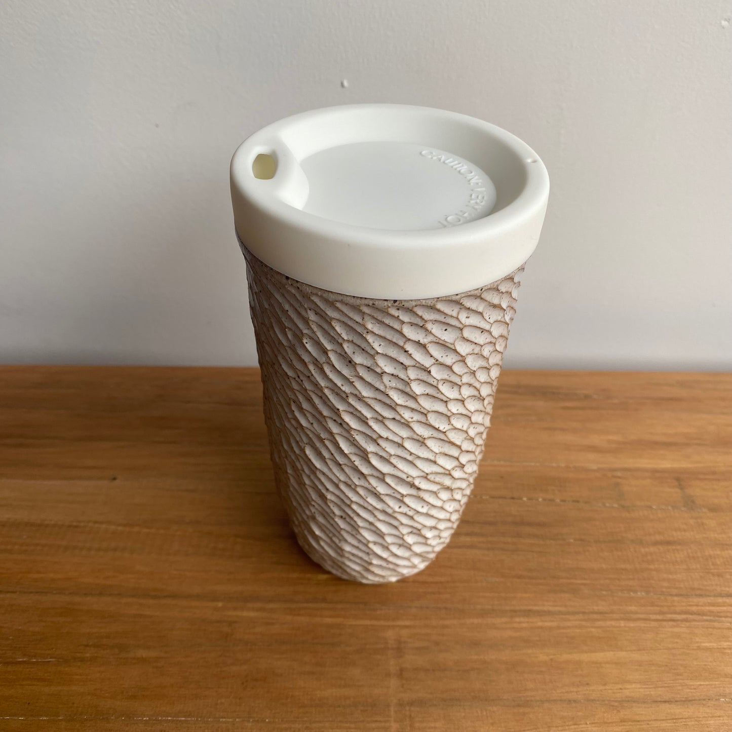 Rainstorm White Travel Tumbler