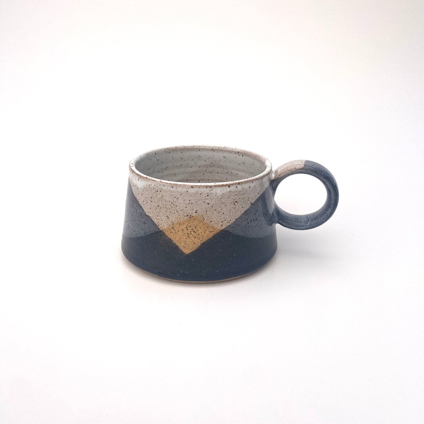 Speckled Landscape High Ring Mug