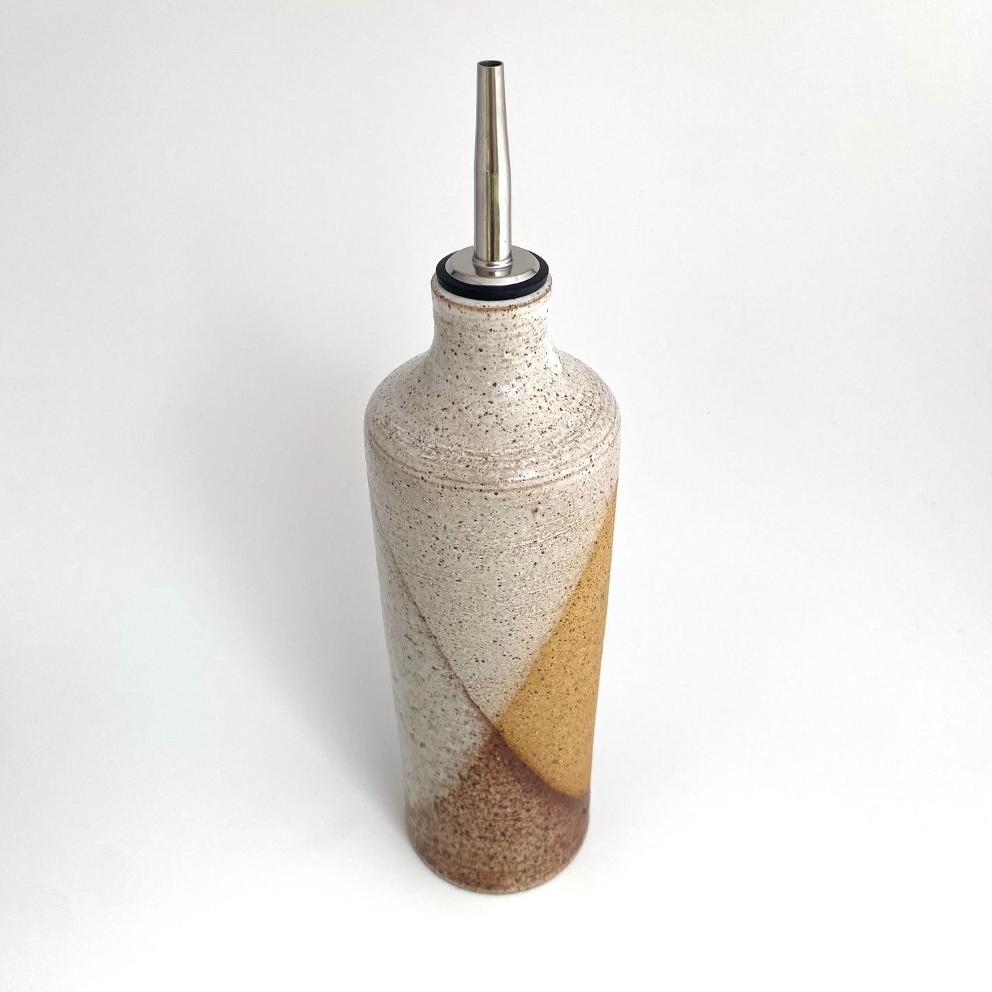 Speckled Desert Landscape Olive Oil Vessel