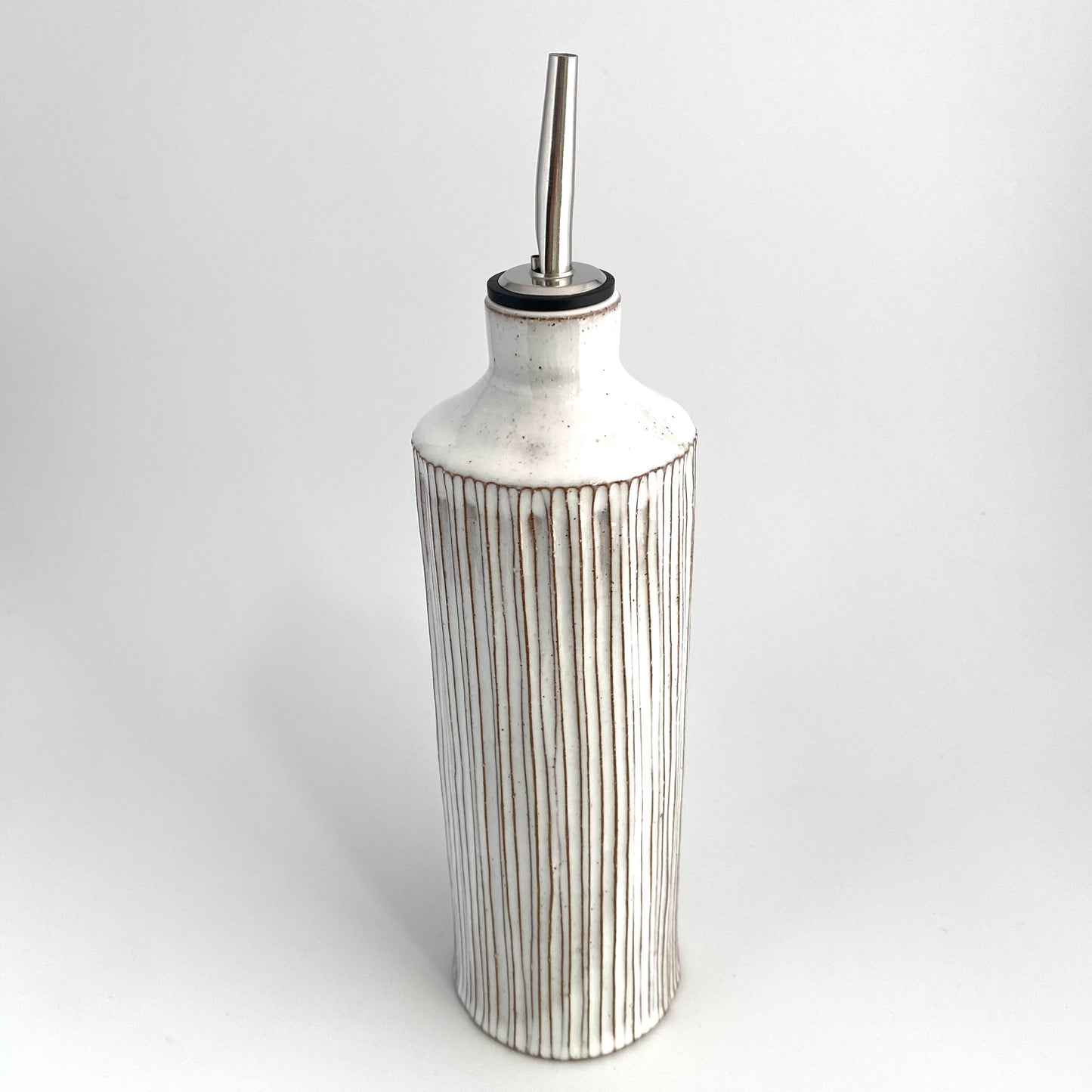 Bamboo Slate Olive Oil Vessel