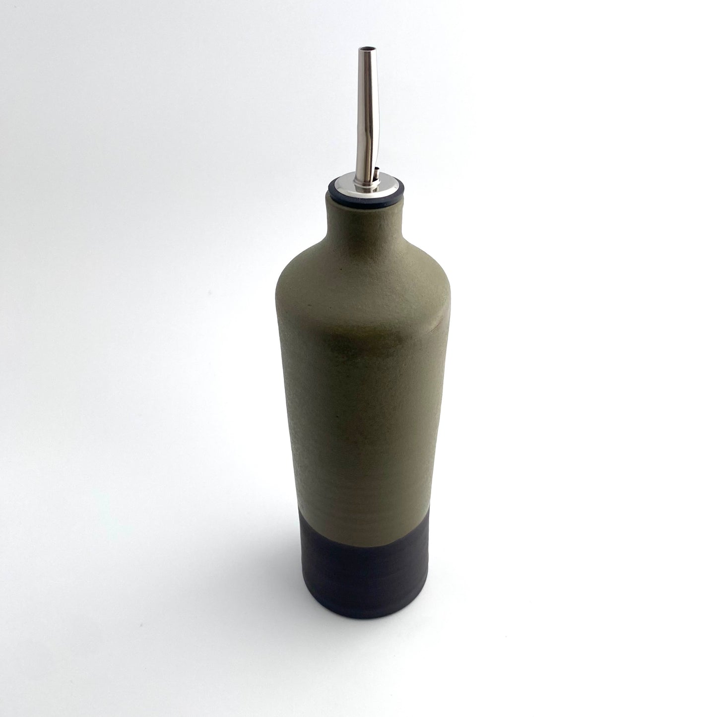 Olive Green Olive Oil Vessel
