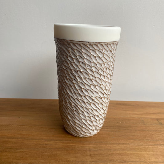 Rainstorm White Travel Tumbler