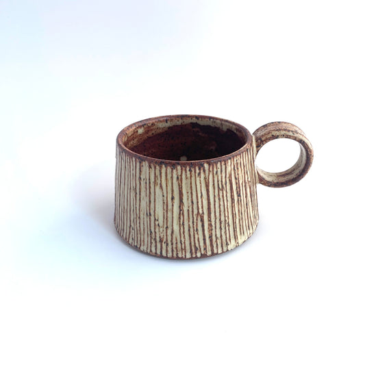 Cinnamon Bamboo High Ring Mug