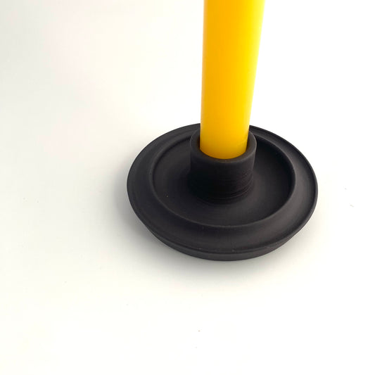Black Candle Holder