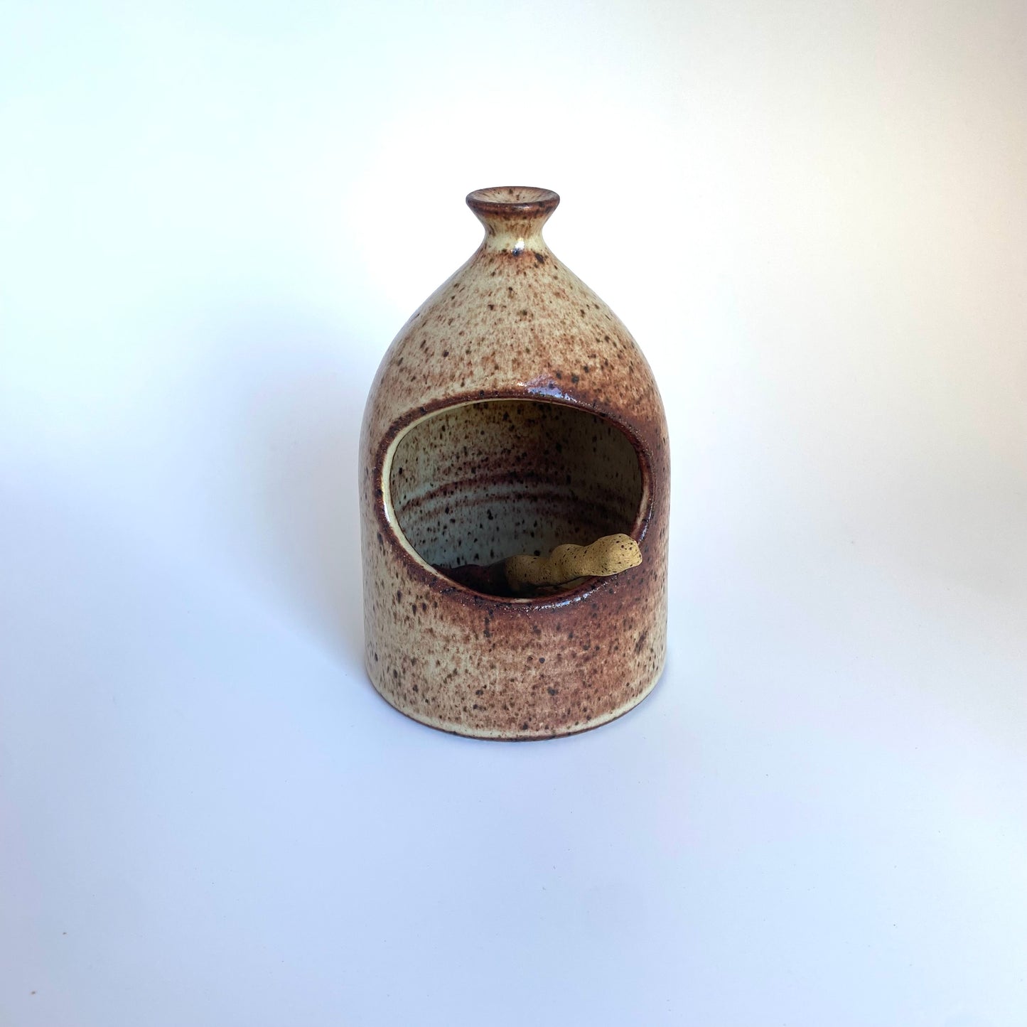 Cinnamon Salt Vessel