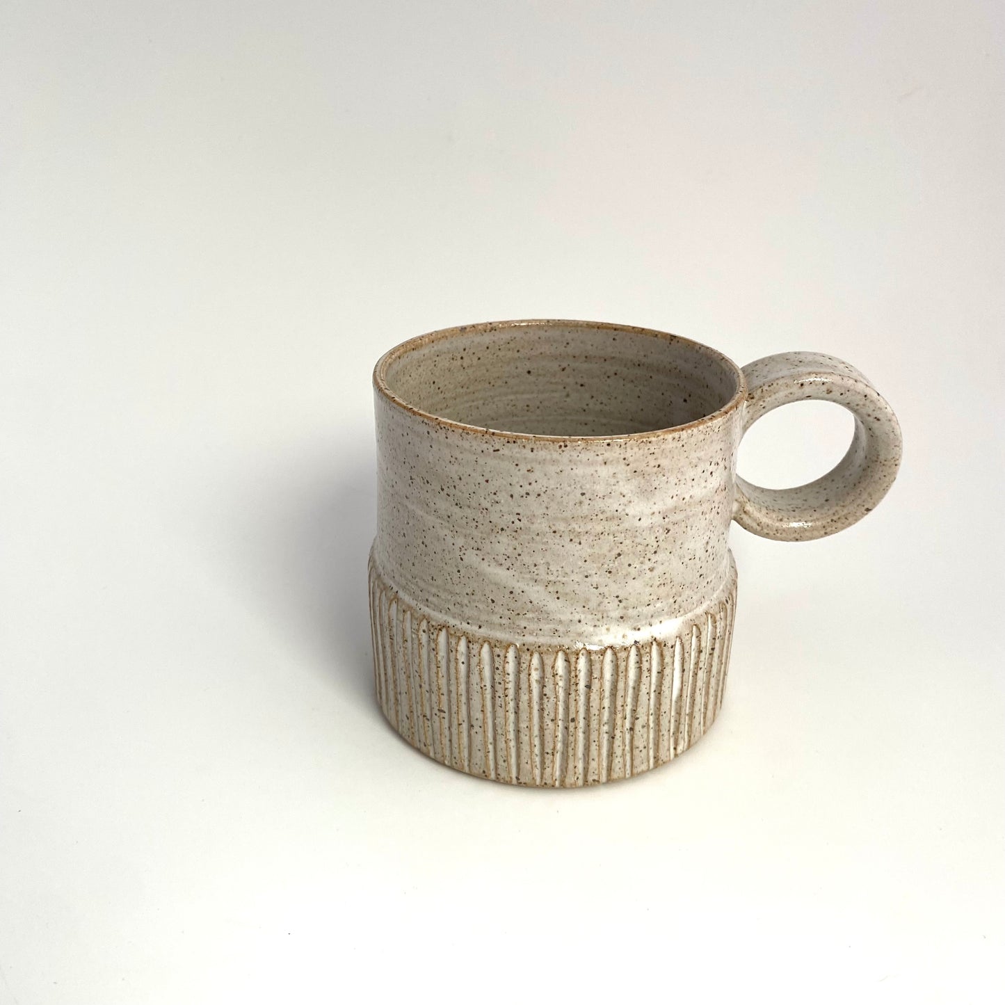 White Coin Mug