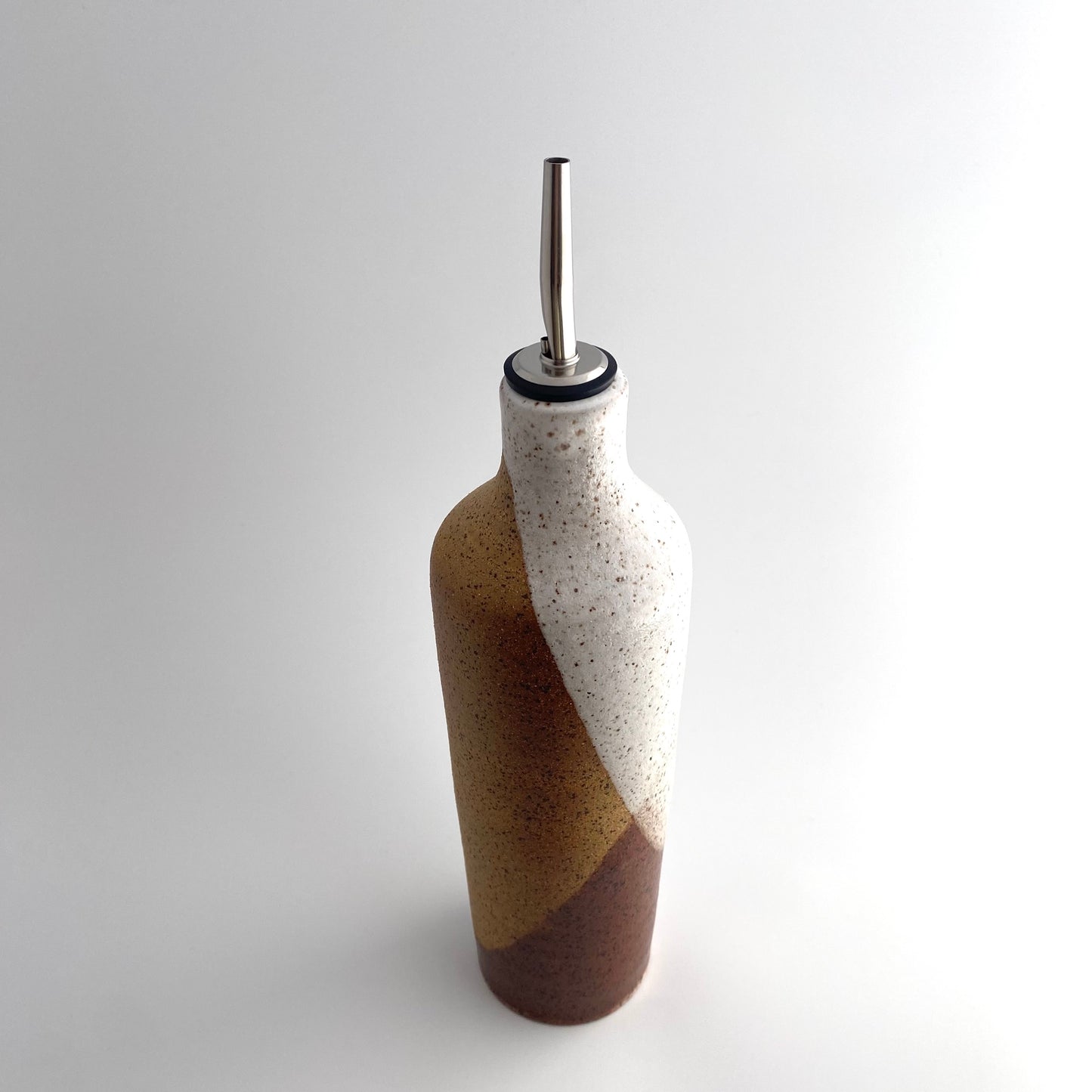 Speckled Desert Landscape Olive Oil Vessel