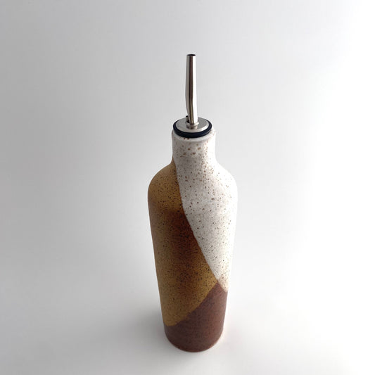 Speckled Desert Landscape Olive Oil Vessel