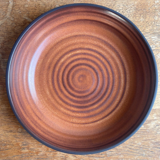 Pasta bowl: Black / Bronze