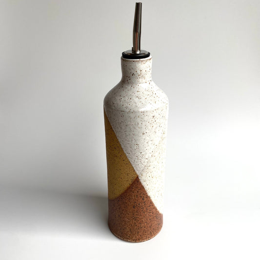 Speckled Desert Landscape Olive Oil Vessel