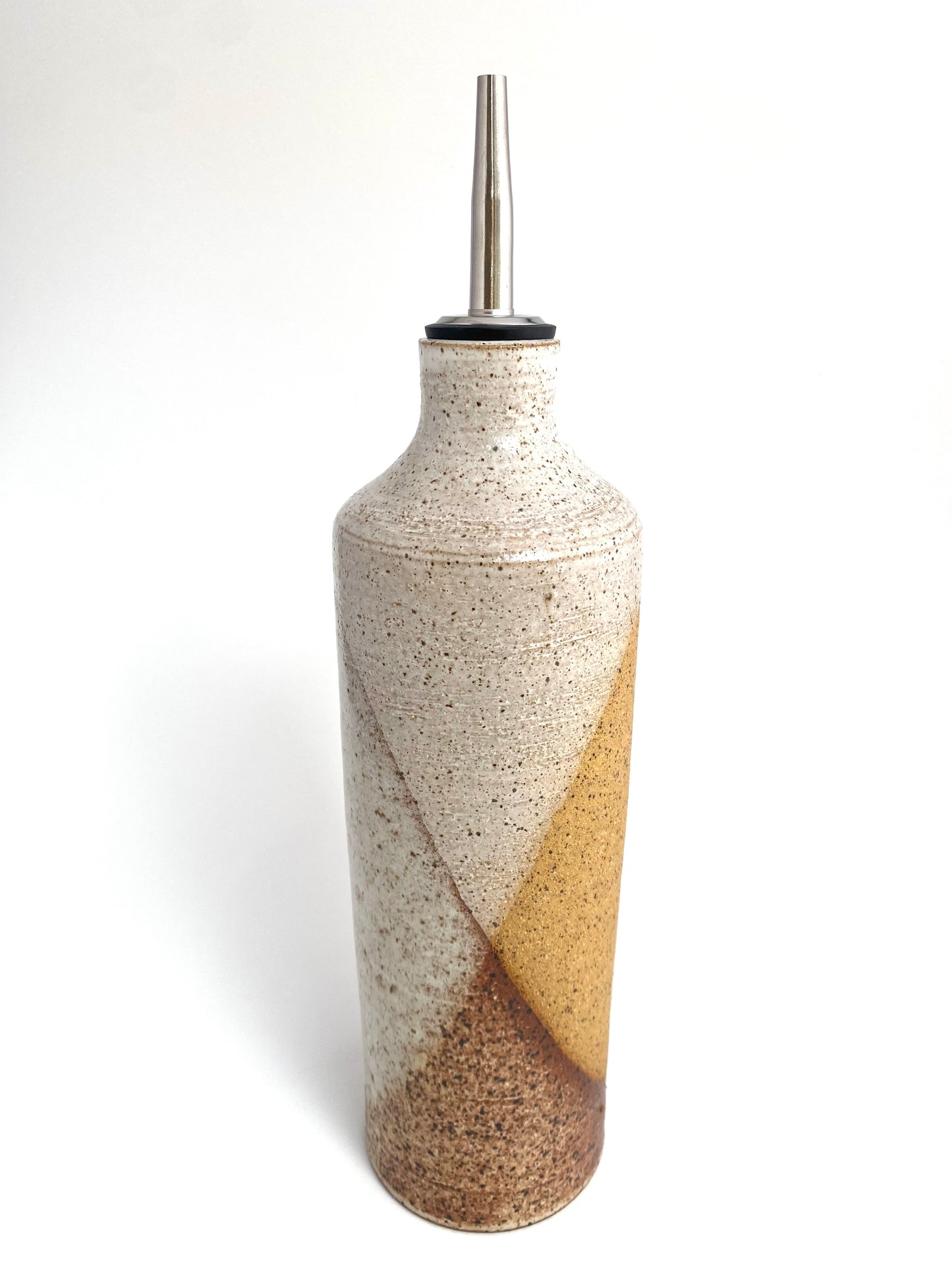 Speckled Desert Landscape Olive Oil Vessel