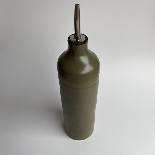 Olive Green Olive Oil Vessel