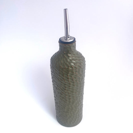 Rainstorm Olive Oil Vessel in Forest