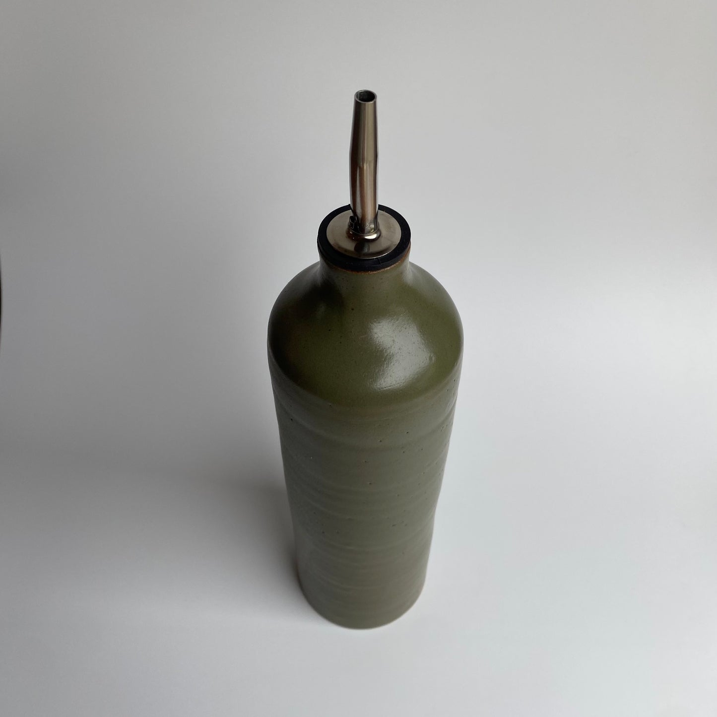 Olive Green Olive Oil Vessel