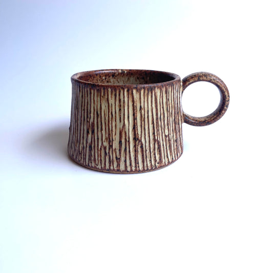 Cinnamon Bamboo High Ring Mug