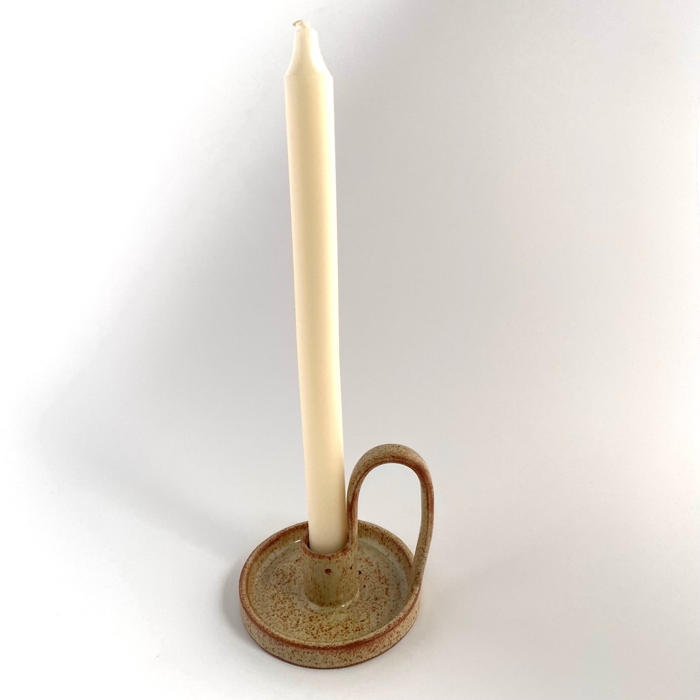 Helena Candle Holder in Shino
