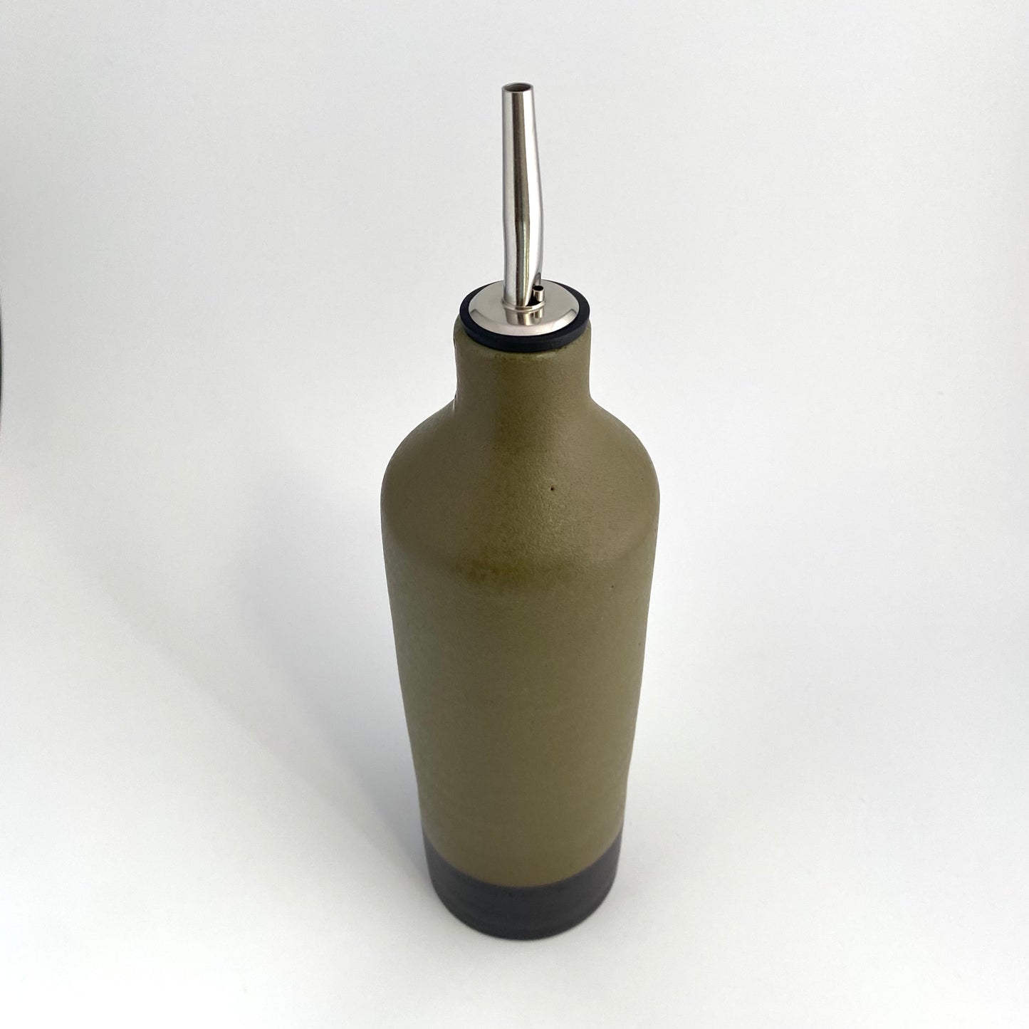 Olive Green Olive Oil Vessel