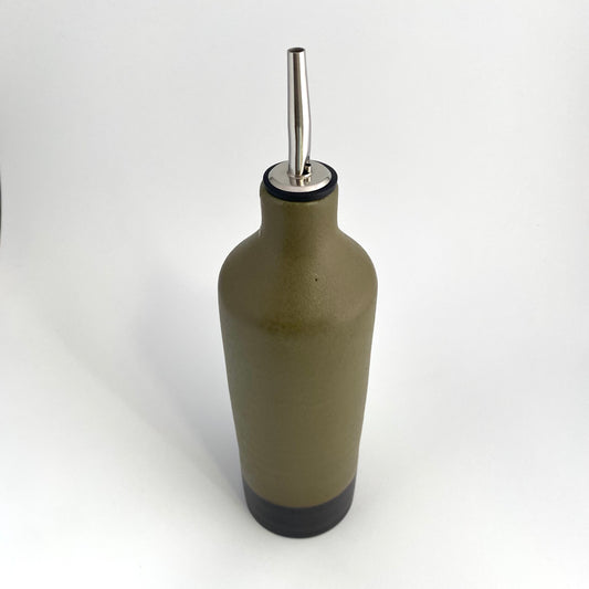 Olive Green Olive Oil Vessel