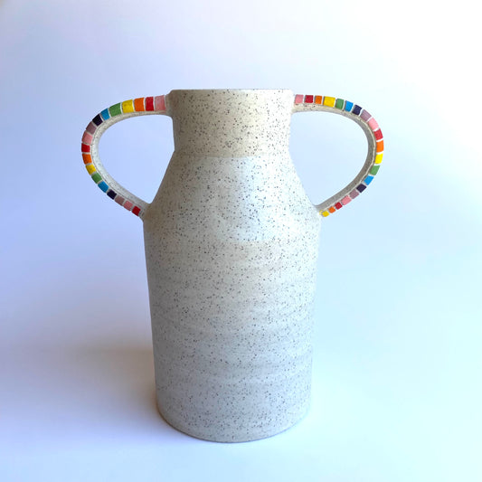 Spectrum Handles Vase