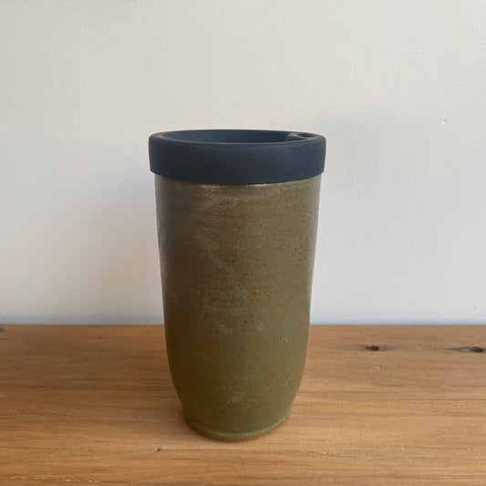 Olive Green Travel Tumbler