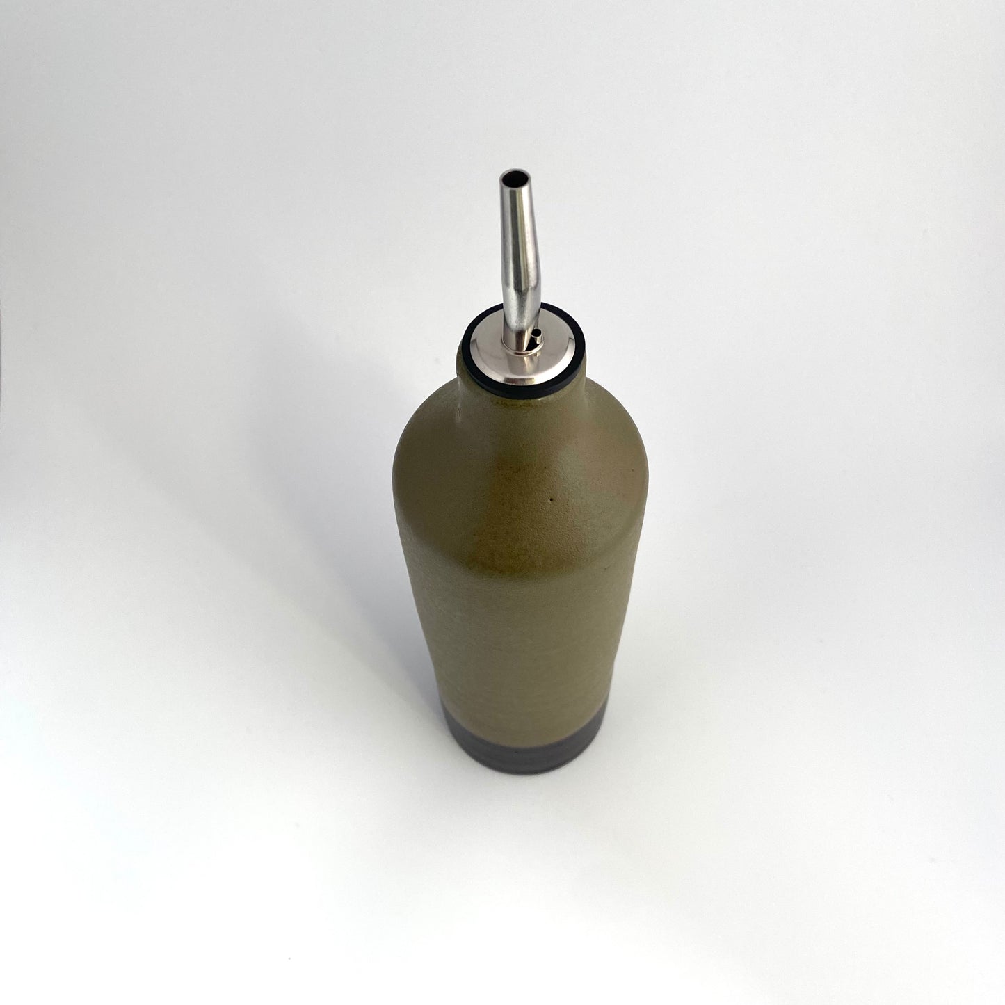 Olive Green Olive Oil Vessel