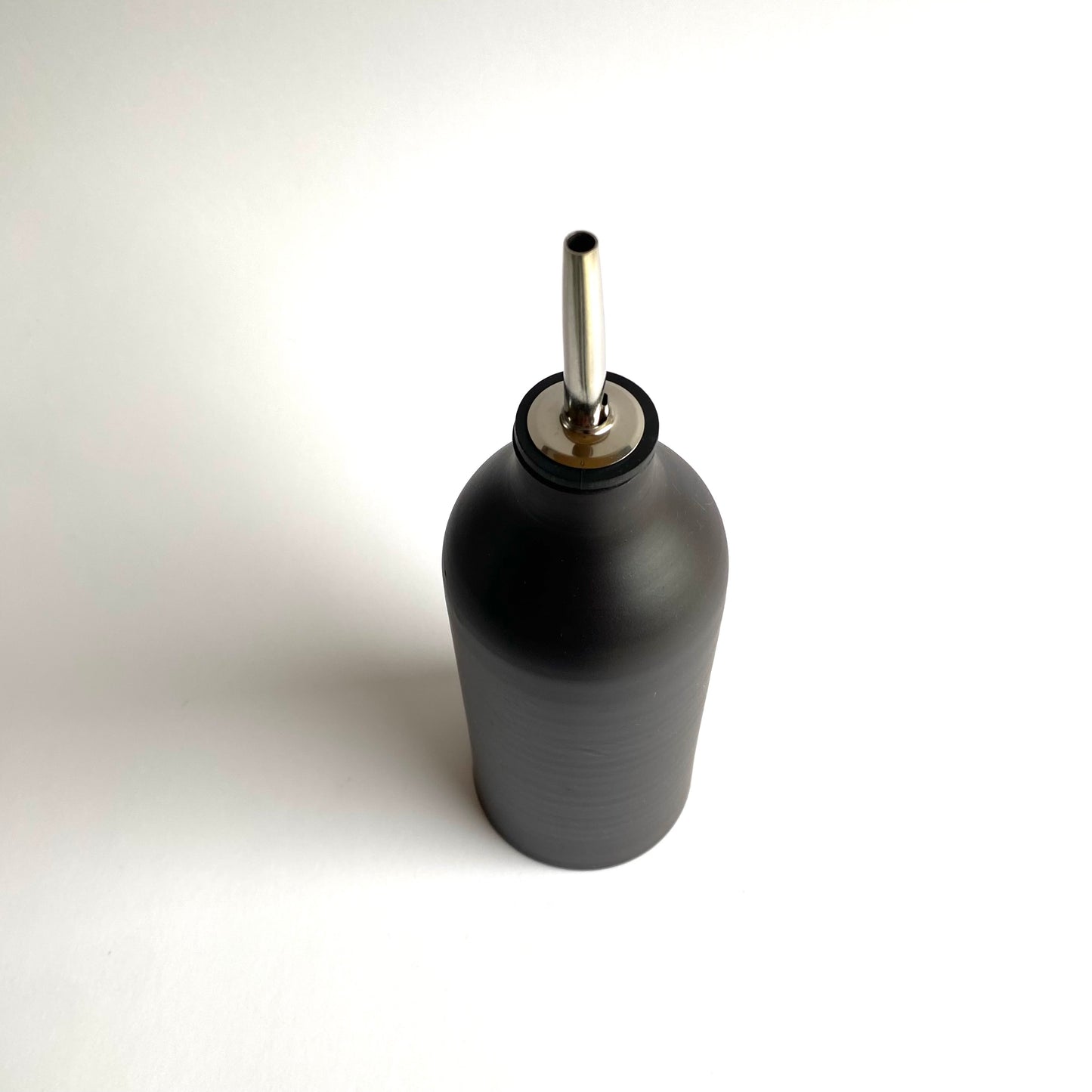 Olive Oil Vessel in Matte Black