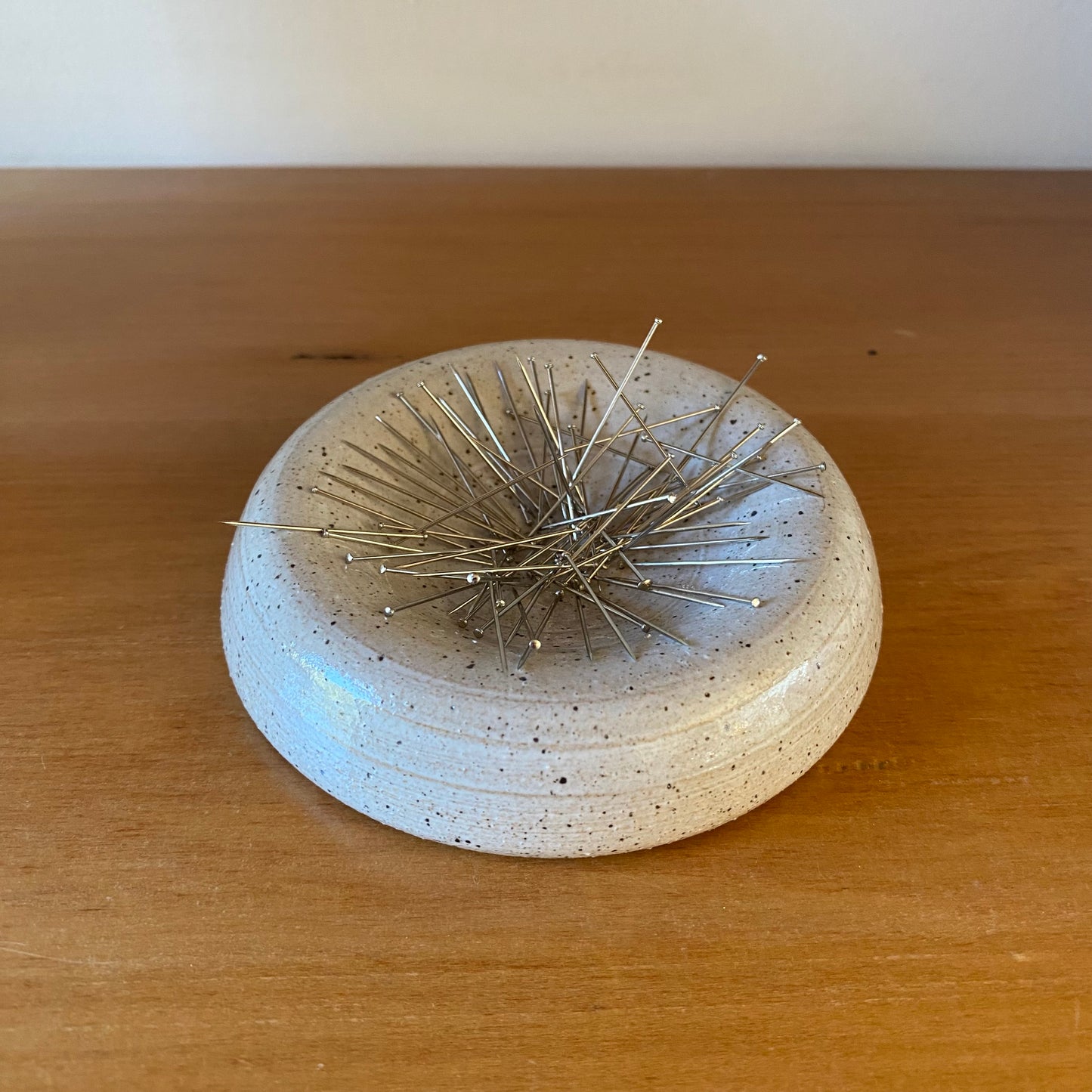 Pin dish: Speckled White