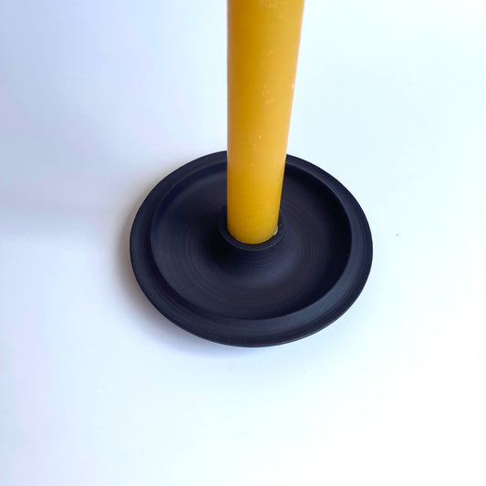 Black Candle Holder