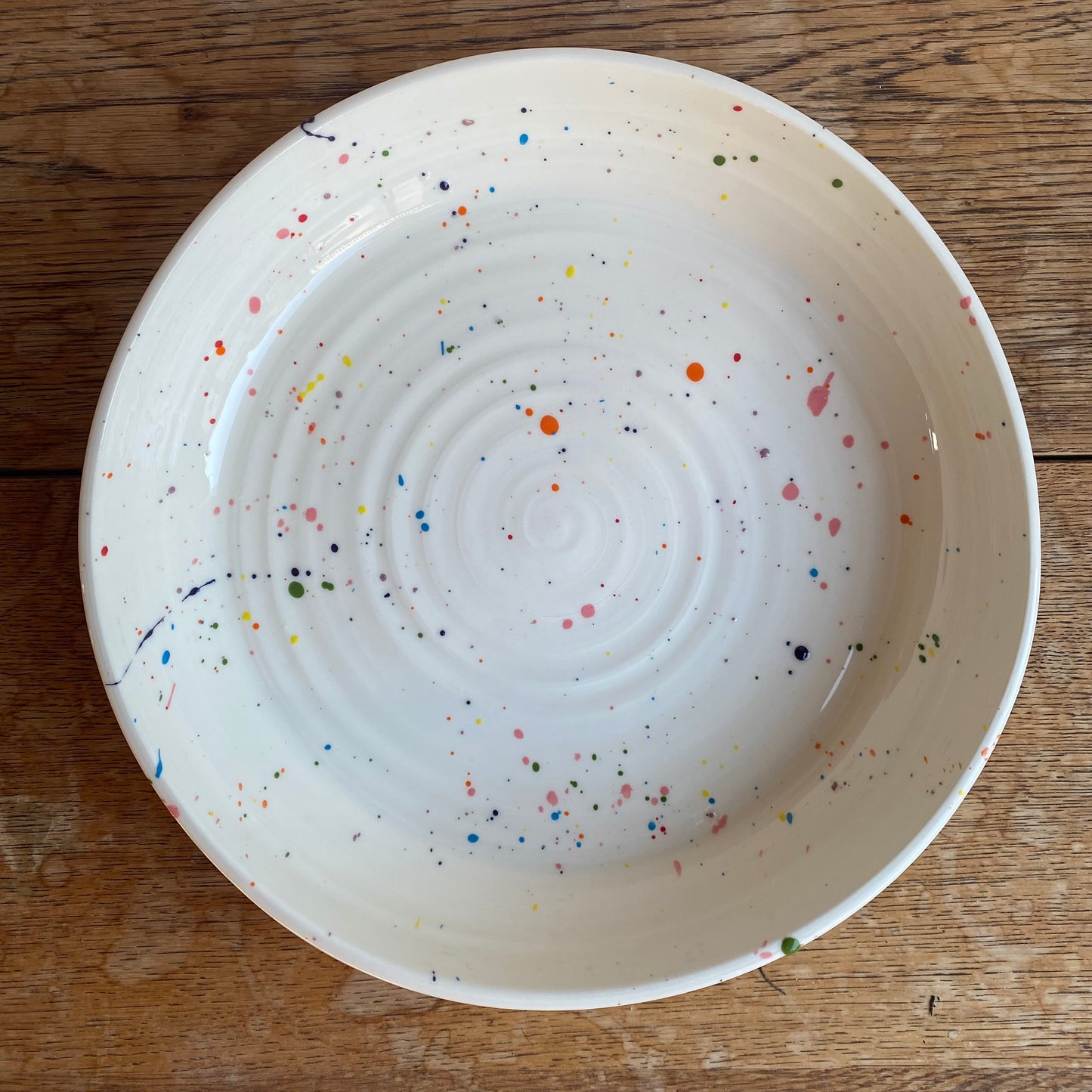 Large Serving Bowl: Rainbow Sprinkles