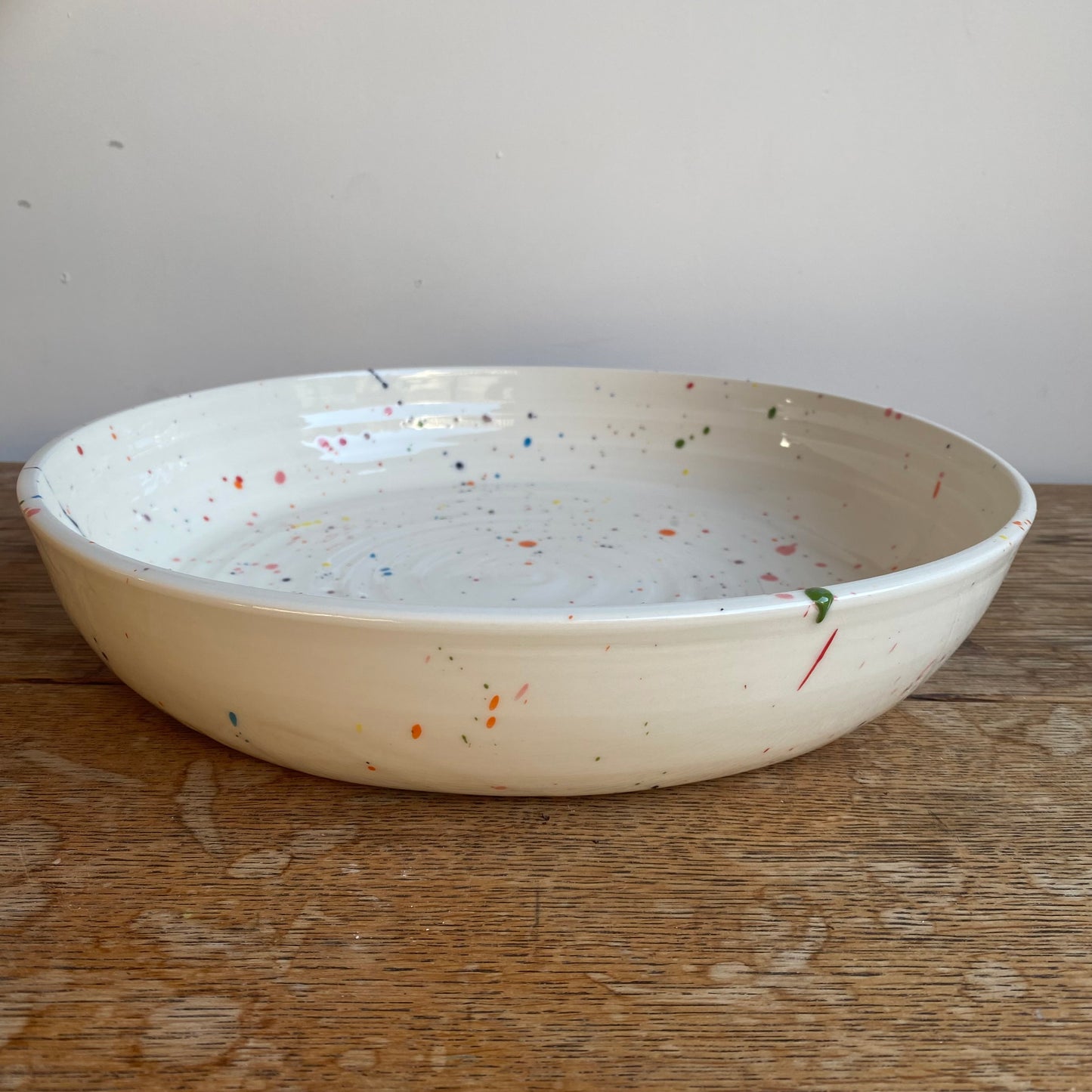 Large Serving Bowl: Rainbow Sprinkles