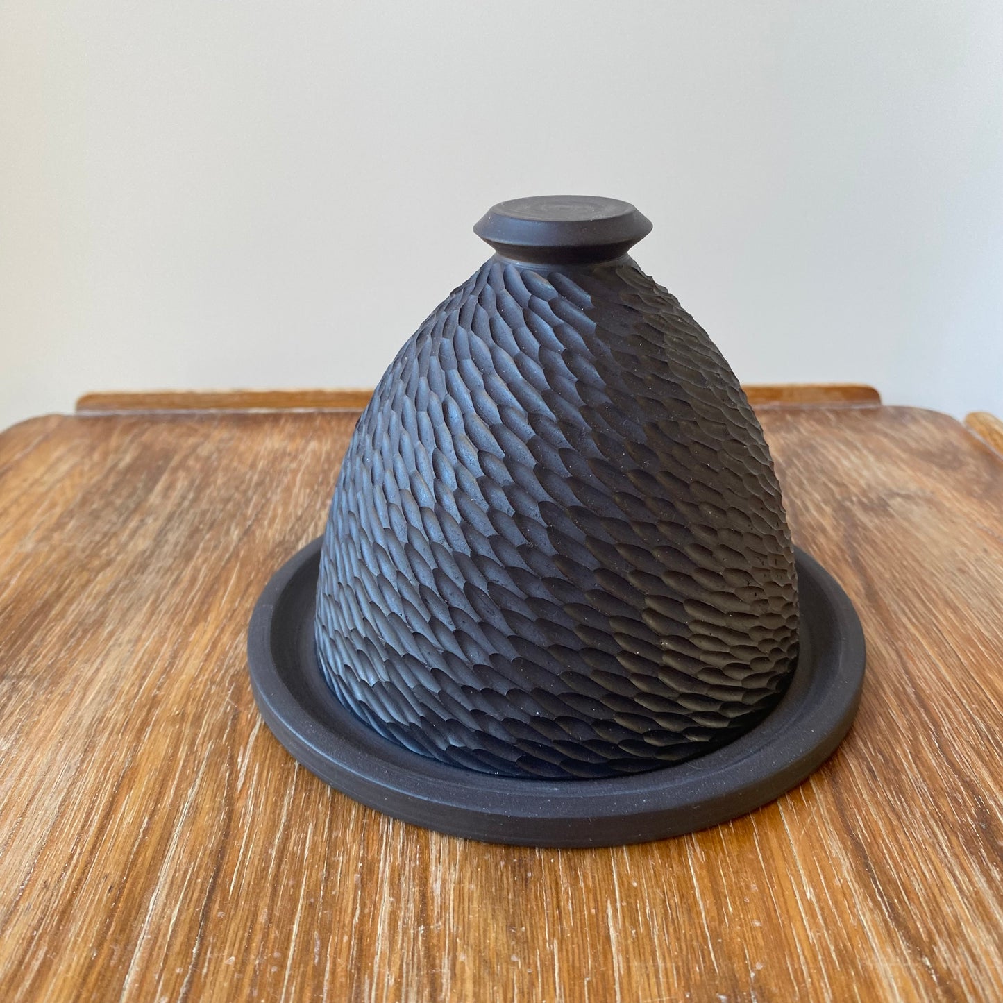 Rainstorm Butter Dish: Black