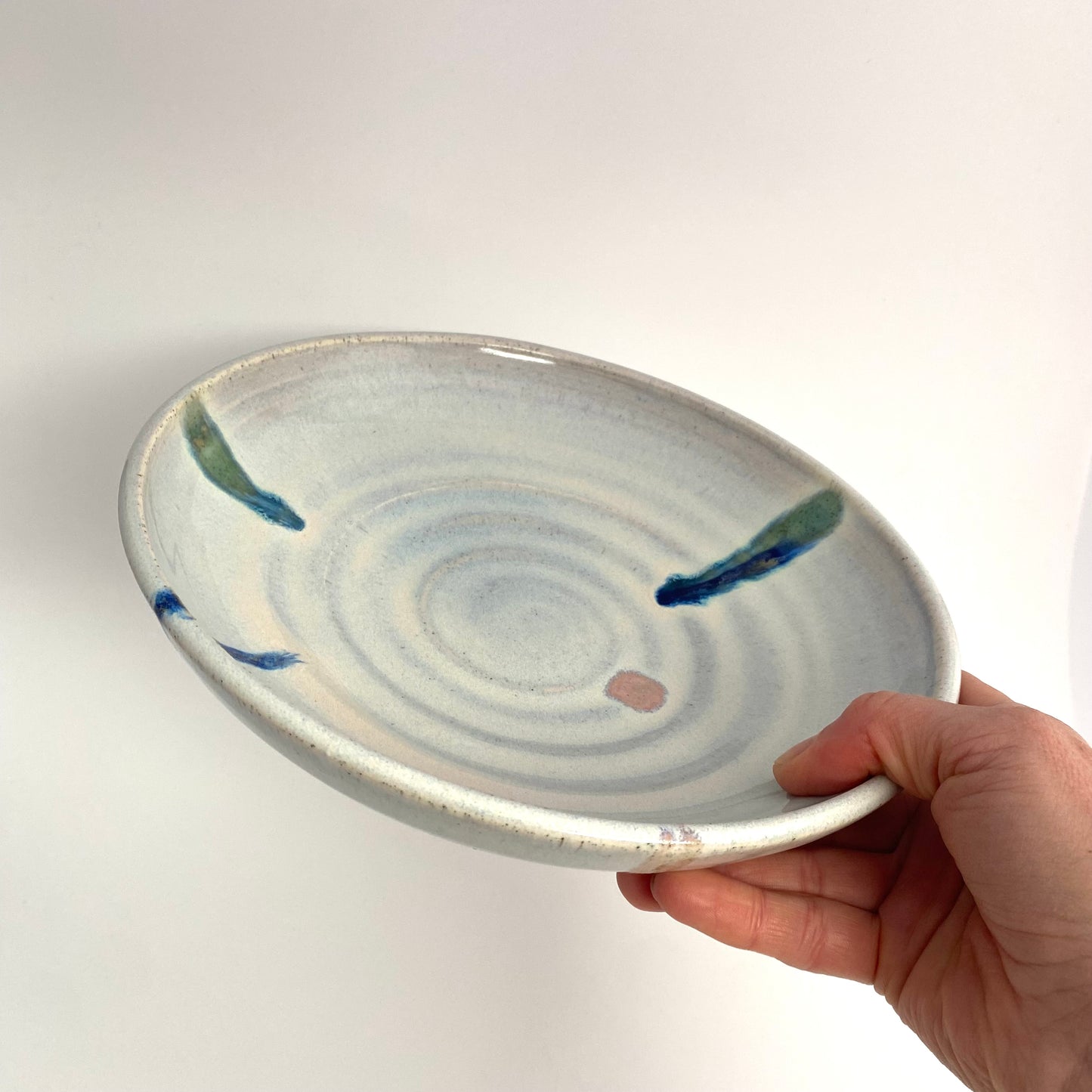 Pasta bowl in Polka