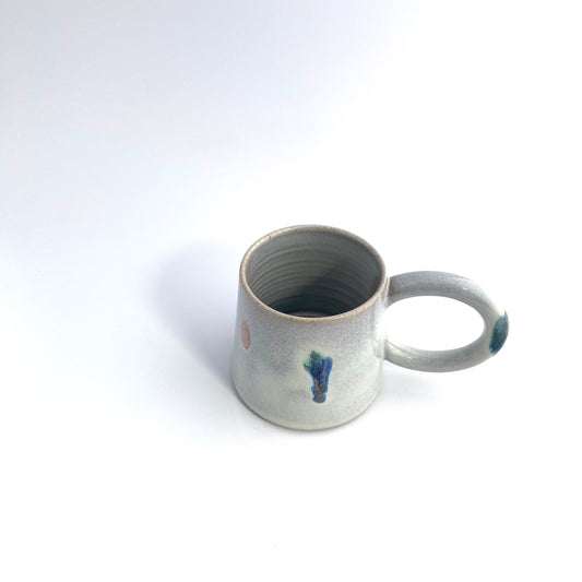 Polka Bangle Handle Mug