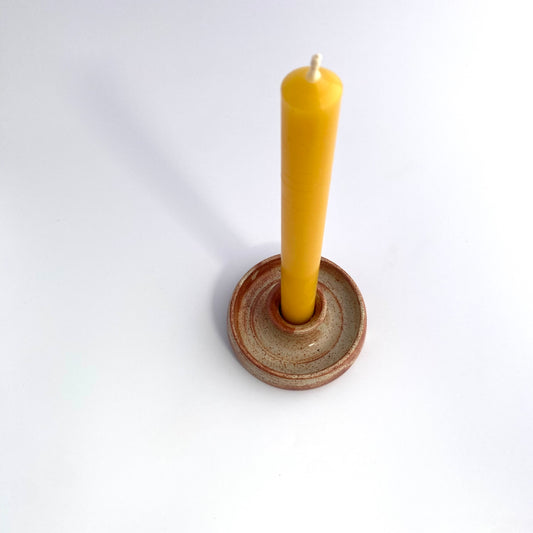 Cinnamon Candle Holder Flared