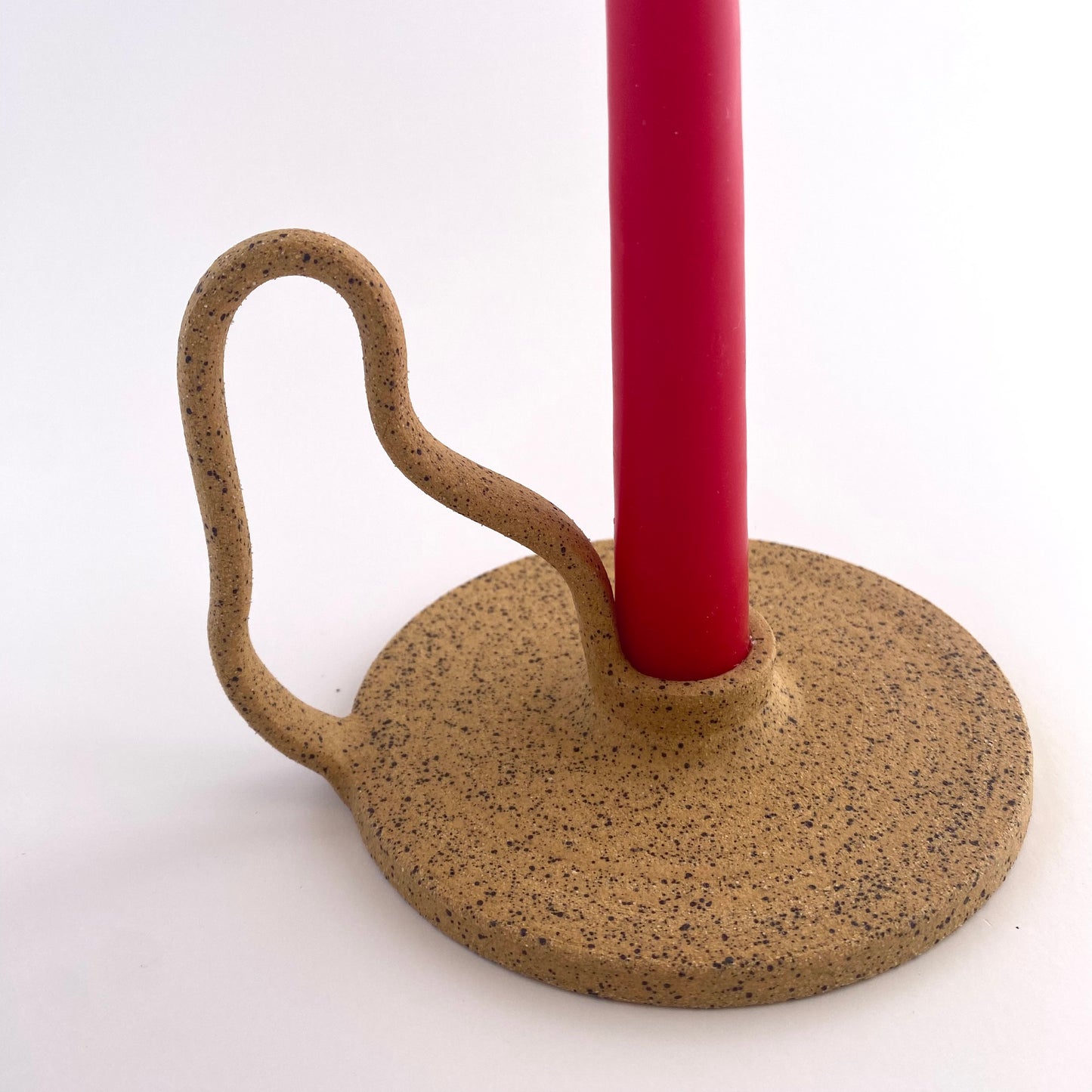 Helena Candle Holder in Speckle