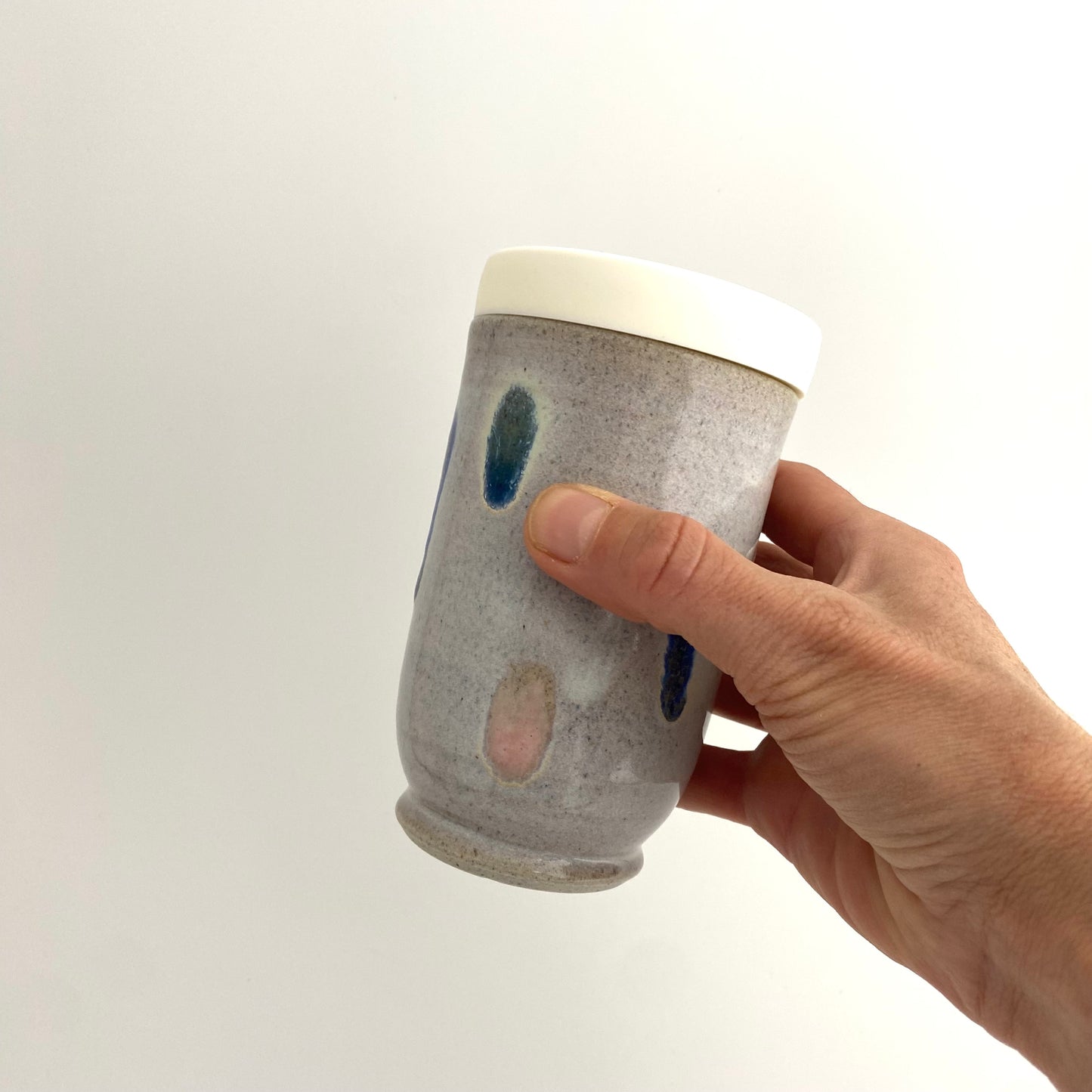 Polka Travel Tumbler: Medium