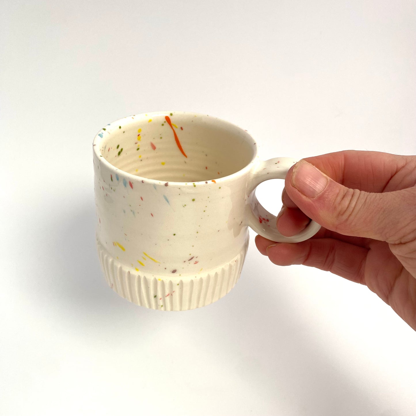 Rainbow Sprinkles Coin Mug