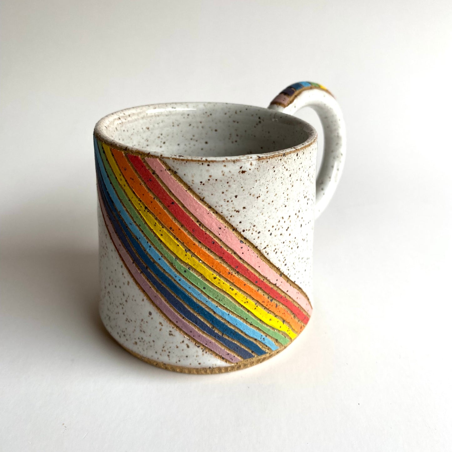 Spectrum Bangle Handle Mug