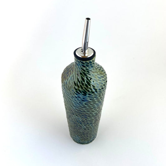 Rainstorm Olive Oil Vessel: Ocean