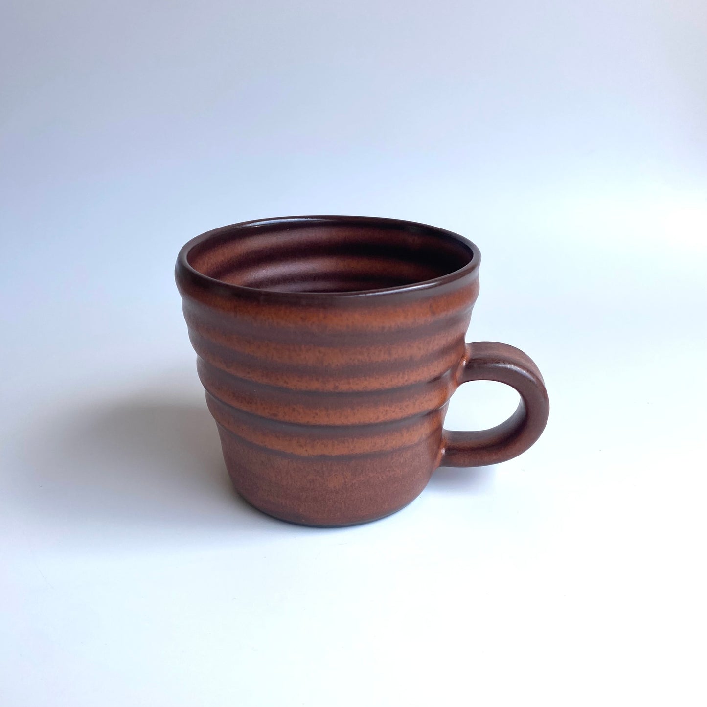 Black Bronze Throwing Lines Mug