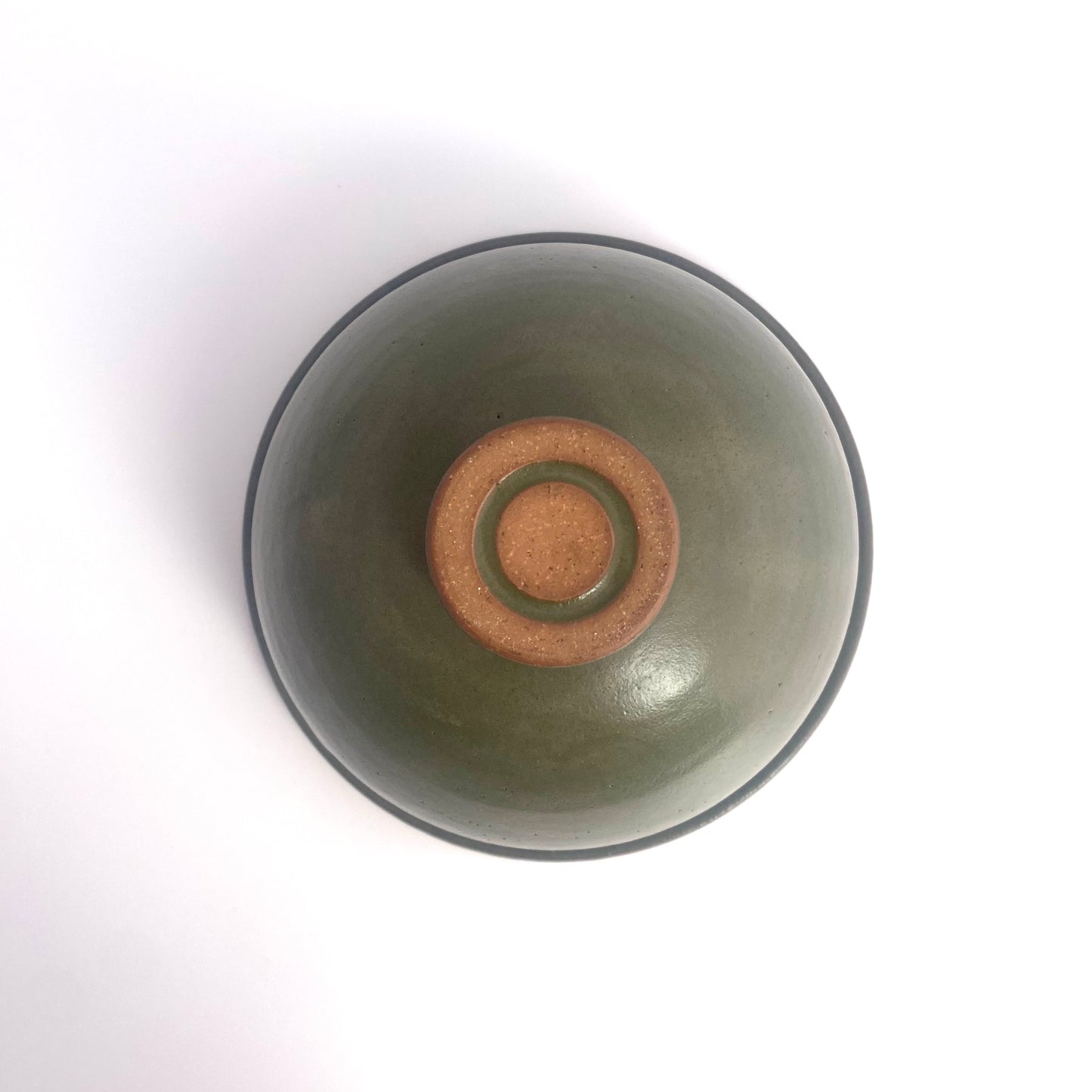 Terra Butter Dish in Olive
