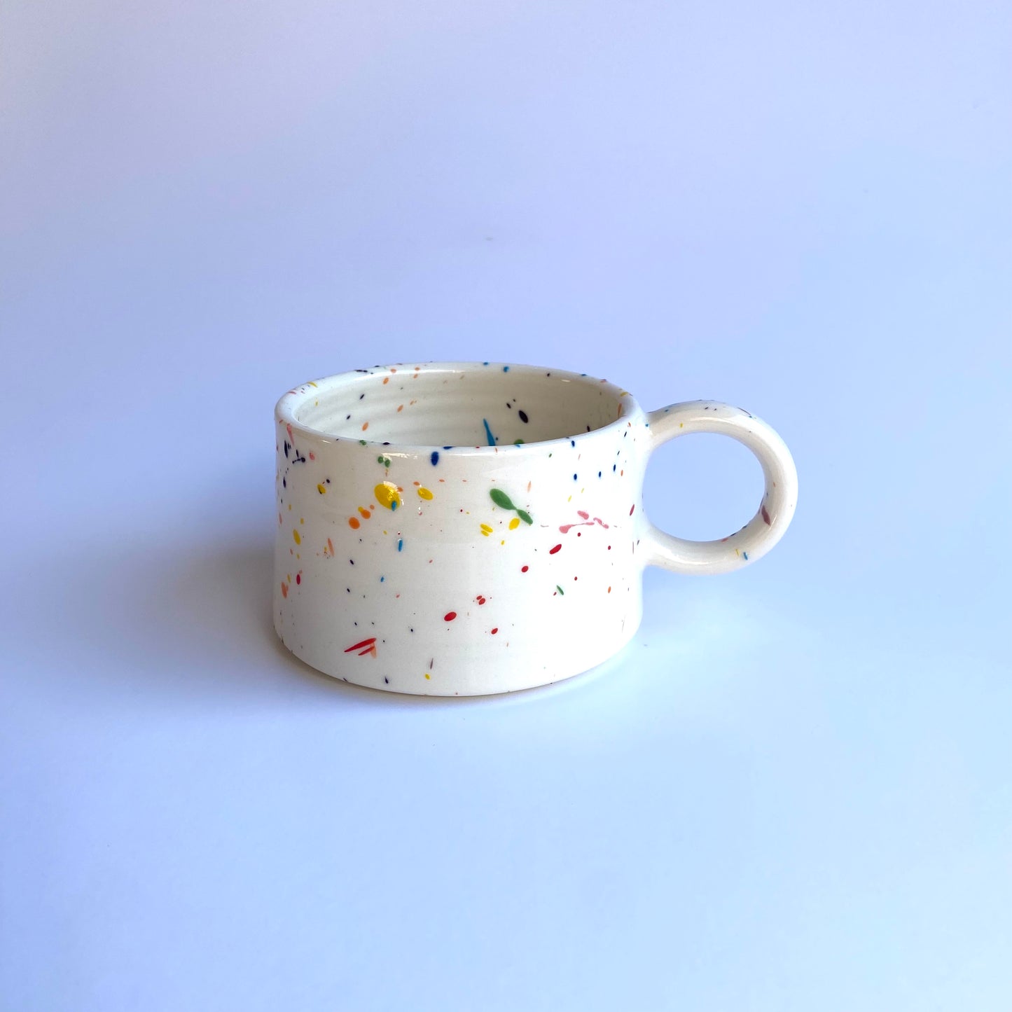 Rainbow Sprinkles High Ring Mug