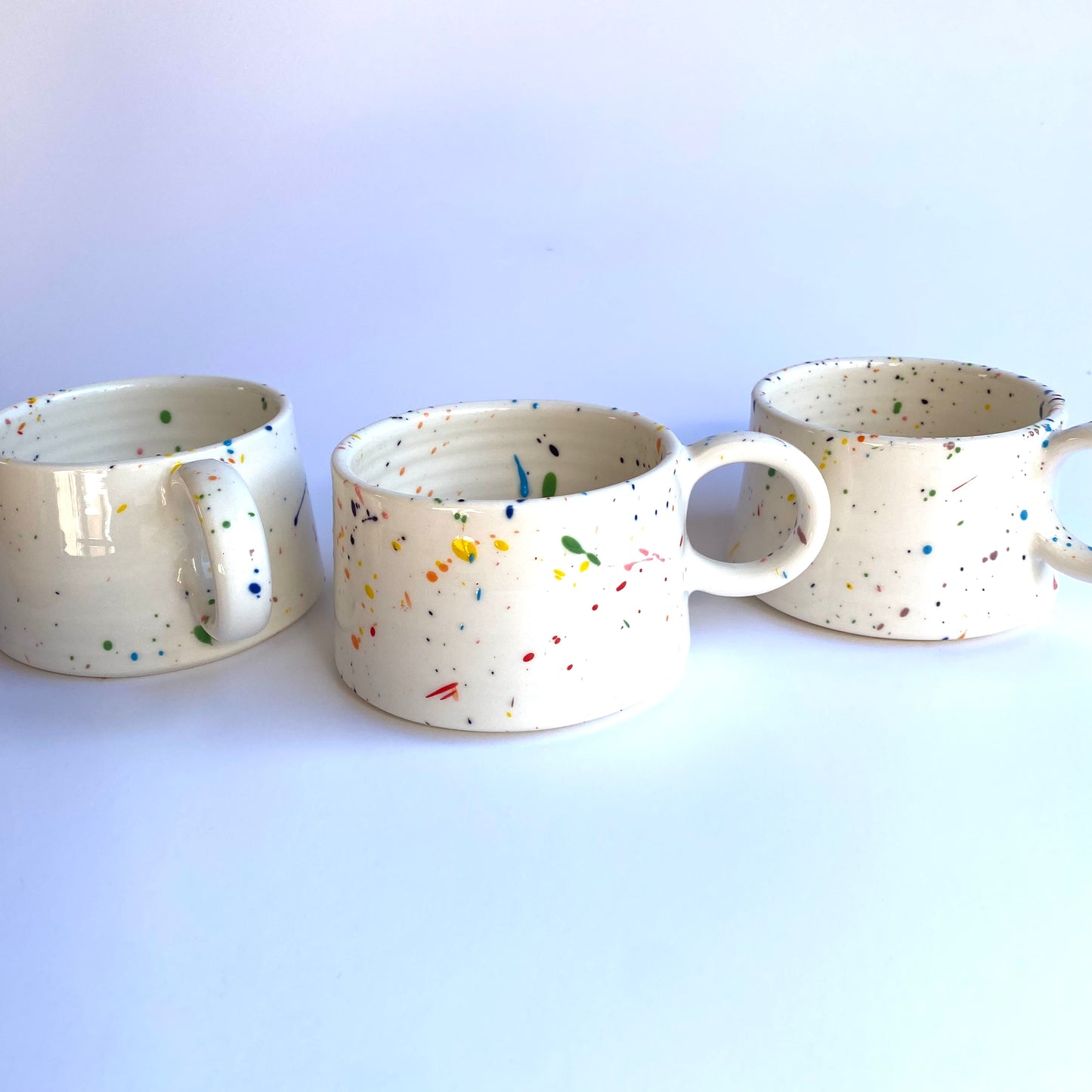 Rainbow Sprinkles High Ring Mug