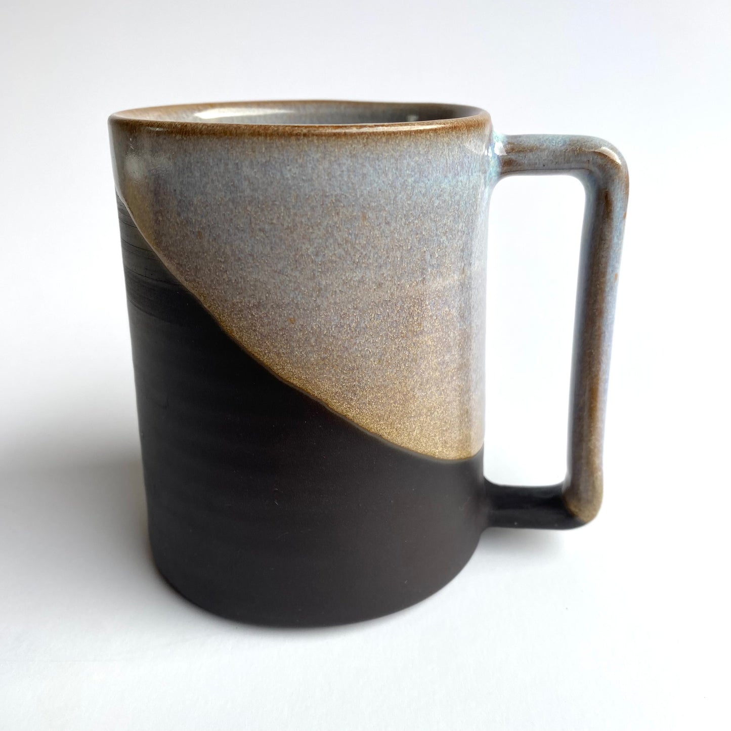 Black Mist Oblo Mug (angle glaze)
